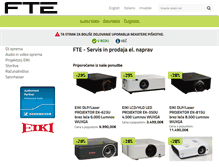 Tablet Screenshot of fte.si